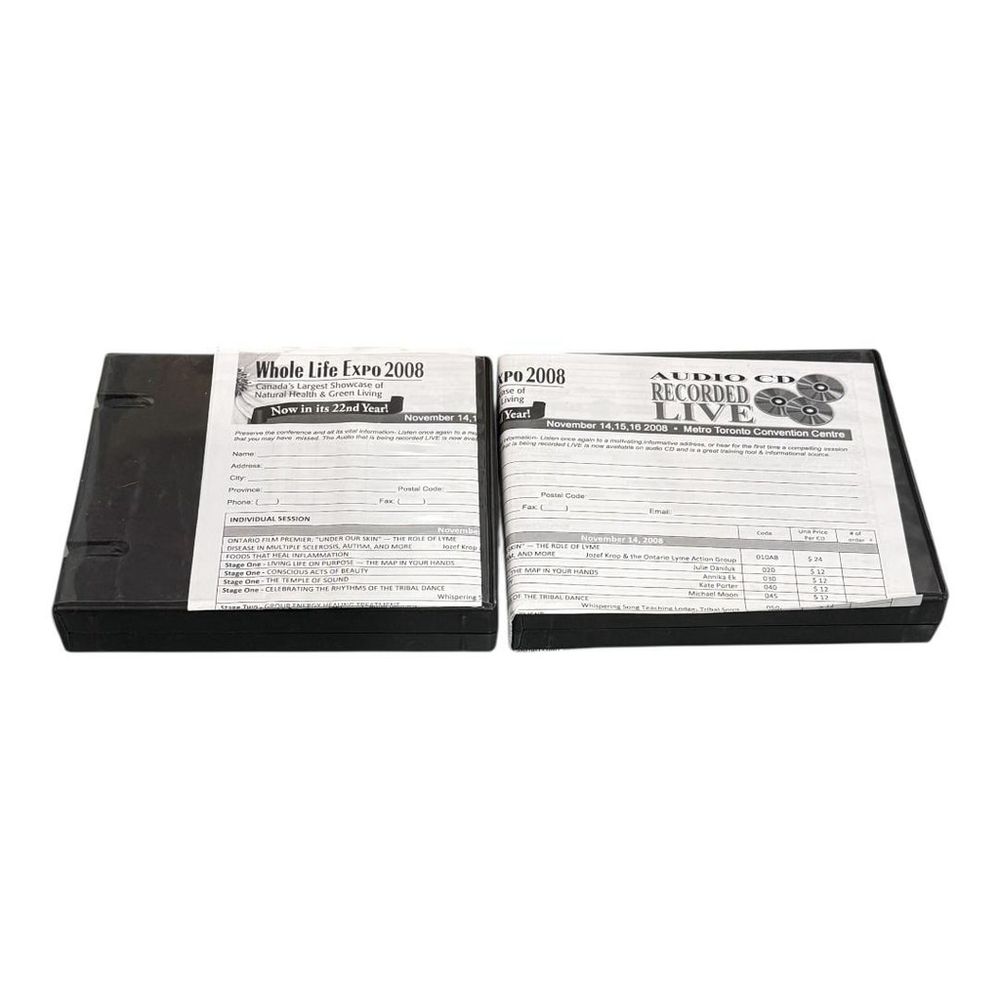 Whole Life Expo 2008 20 CD Live Box Set Content Management Black Spoken Word